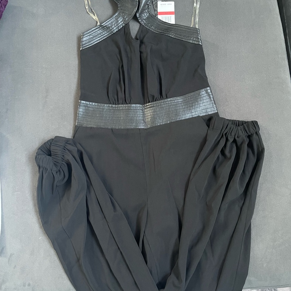 Black Sleeveless Jumpsuit